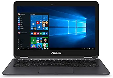 ASUS Zenbook 13.3" Full HD 1920x1080 Touchscreen 2-in-1 Laptop PC Intel Core M3-6Y30 Processor 8GB RAM 256GB SSD 802.11AC Wifi HDMI Bluetooth Webcam Windows 10-Gray