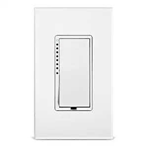 Insteon 2474DWH 2-Wire Dimmer Wall Switch, No Neutral Required, White