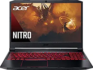 Acer Nitro 5 15.6" Laptop AMD Ryzen 5 4600H NVIDIA GeForce GTX 1650 with 4GB GDDR6 16GB DDR4 RAM, 256GB PCIe SSD, 1TB HDD, Backlit Keyboard, Windows 10 Home Obsidian Black