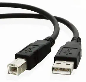 Master Cables Printer USB Cable, USB Type B Lead, 1.5m USB 2.0 A Male to B Male Scanner Cord for Printers Like Canon, Epson, HP, Lexmark, Dell, Xerox, Samsung etc and Other USB B Devices.