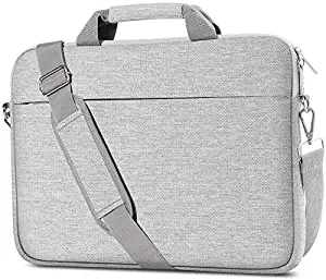 AtailorBird Laptop Bag 15.6 inch, Waterproof Travel-Friendly Handbag Briefcase Computer Protective Messenger Bag Carrying Case for Men Women Business, Gray