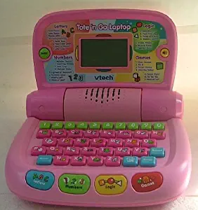 Vtech Tote' N Go Laptop. All Pink.