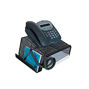 1InTheOffice Telephone Stand Desktop, Mesh