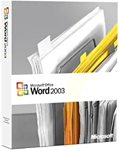 Microsoft Word 2003OLD VERSION