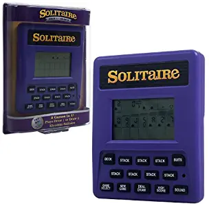 Trademark Global Electronic Handheld Solitaire Game