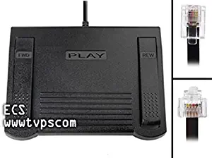 Dictaphone 0502845 Transcription Transcriber Foot Pedal