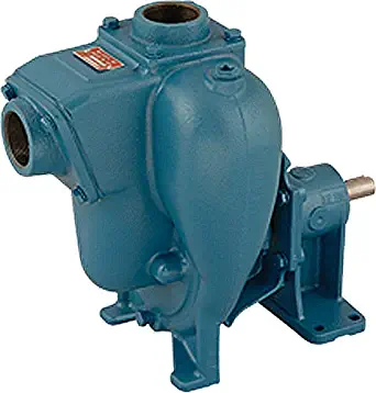 MP Pumps 23985 FLOMAX5 1-1/2" x 1-1/2" Self Priming Centrifugal Pump Cast Iron, Briggs & Stratton 5.5 hp Engine, Recoil Start, 5.0" Impeller, Base Assembly Included