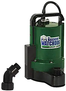 THE BASEMENT WATCHDOG Model BWU033PAS 1/3 HP 2,200 GPH at 0 ft. and 1,440 GPH at 10 ft. Submersible Utility Pump with Automatic Switch