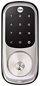 Yale Assure Lock Touchscreen Deadbolt with ZigBee in Satin Nickel, YRD226HA2619, Works with Alexa, Samsung SmartThings, Iris and more