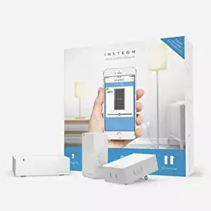 INSTEON Home Control Starter Kit, 1 Hub & 2 Dimmer Modules - 2244-372, Works with Alexa
