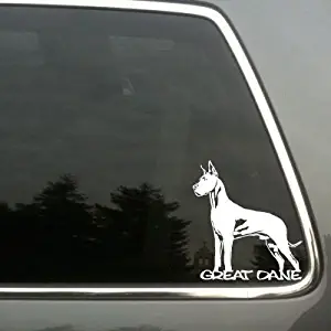 Great Dane car truck vinyl decal sticker